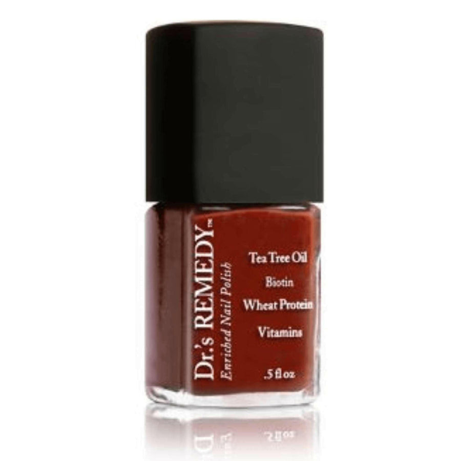 Dr's Remedy Nail Polish Reliable Rustic Red 15ml - Premium  from Dr's Remedy - Just $22.95! Shop now at The Foot Care Shop