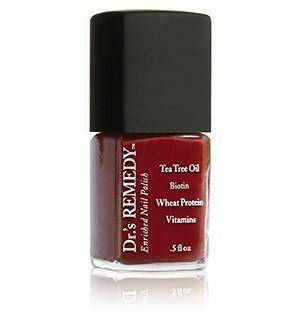 Dr's Remedy Nail Polish Remedy Red Creme 15ml - Vegan & Non Toxic  from Dr's Remedy - Just $22.95! Shop now at The Foot Care Shop