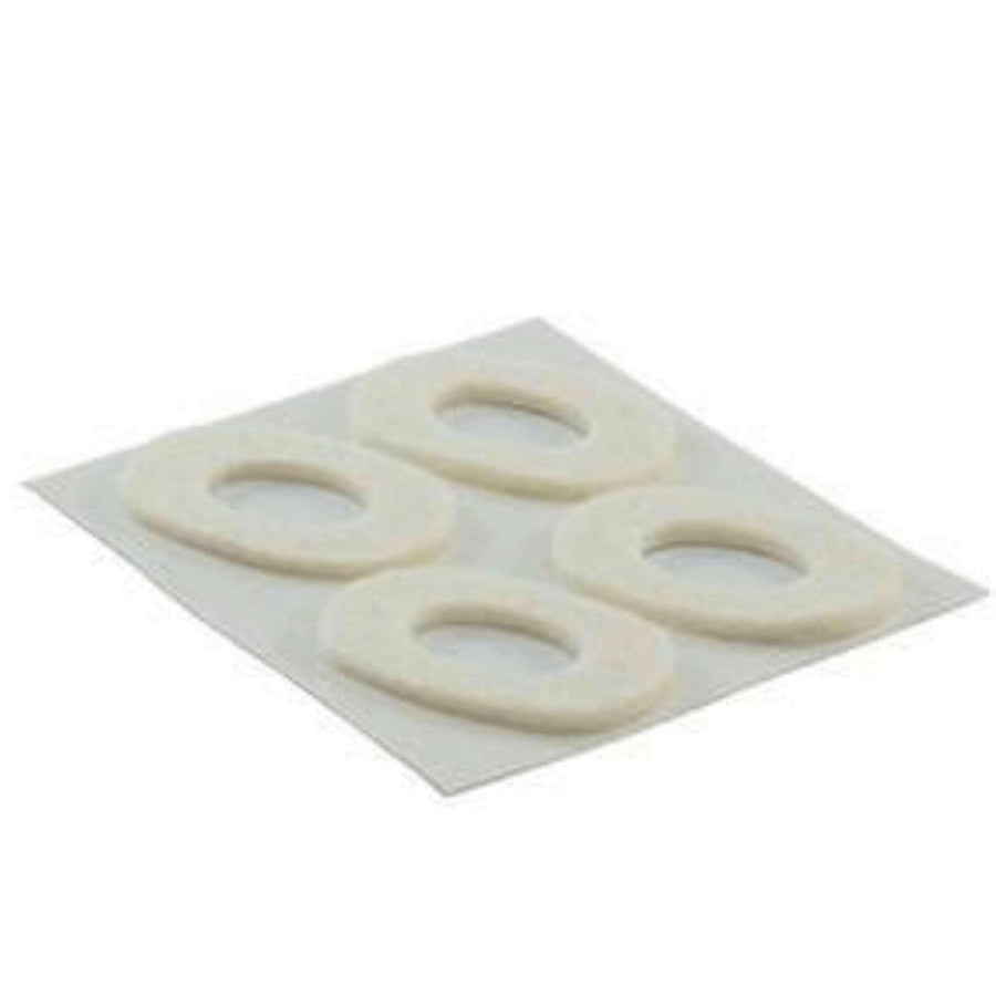 Hapla Bunion Care Supplies Bunion Pads Oval Pkt 36 Pads - Self Adhesive  loop