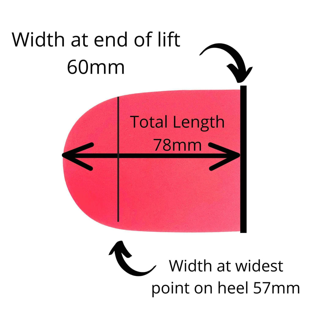 Heel Lifts - 6mm x 1 Pair - Premium  from Interpod - Just $9.95! Shop now at The Foot Care Shop
