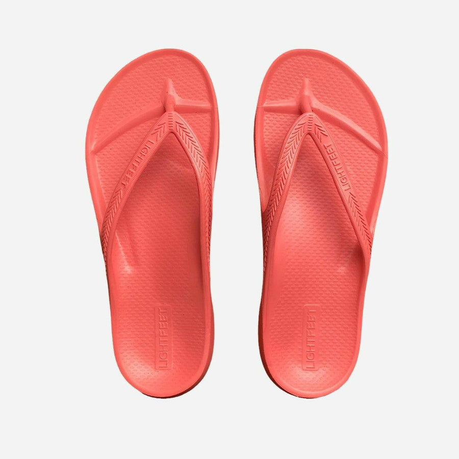 Lightfeet Lightfeet Arch Support Thongs - Melon