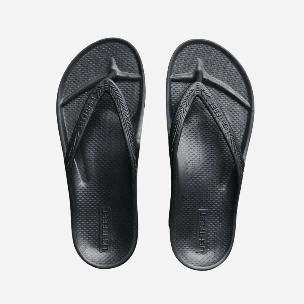 Lightfeet Lightfeet Arch Thongs Black