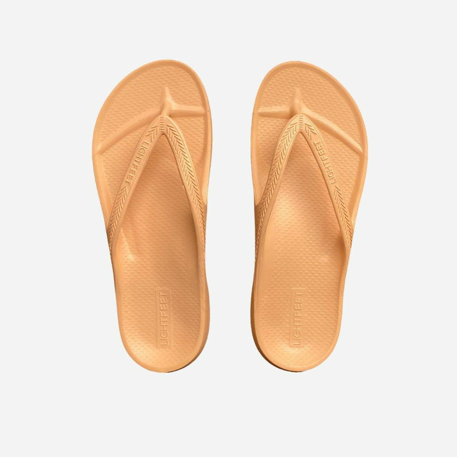 Lightfeet Lightfeet Revive Thongs Peach - The Foot Care Shop