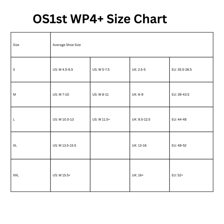 OS1st Orthosleeve Socks OS1st WP4+ WIDE Crew Socks