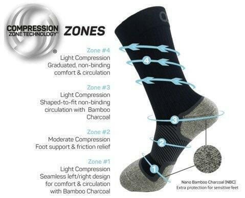 OS1st Orthosleeve Socks OS1st WP4 Wellness Performance Socks Crew