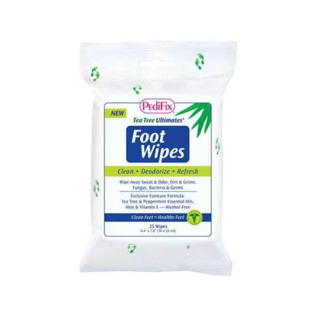 Pedifix Tea Tree Ultimates Alcohol Free Foot Wipes