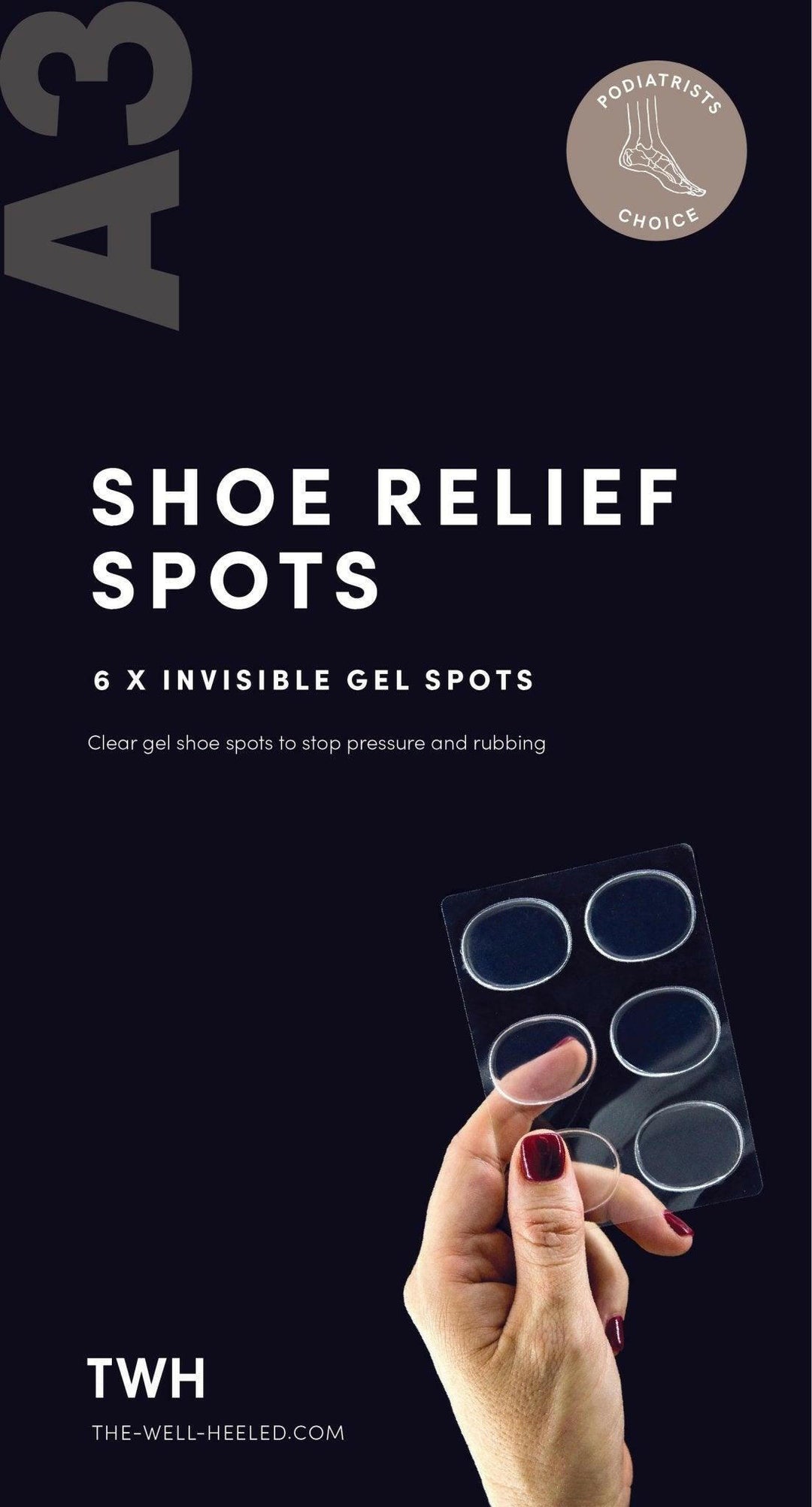 Shoe Relief Dots - The Foot Care Shop