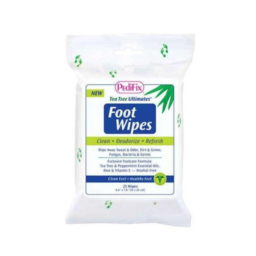 Tea Tree Ultimates Alcohol Free Foot Wipes - Premium  from Pedifix - Just $12.95! Shop now at The Foot Care Shop