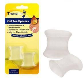 Therastep Gel Toe Spacers - Premium Toe Spacers from Therastep - Just $11.95! Shop now at The Foot Care Shop