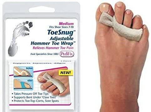 Toe Snug Adjustable Hammer Toe Protector - Premium Foot Care from PediFix - Just $19.95! Shop now at The Foot Care Shop