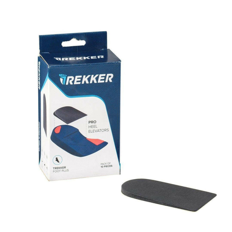 Trekker Heel Lifts 4mm Small x 5 Pairs (W 6.0cm x L 10.5cm) 4mm Heel Lifts - Trekker