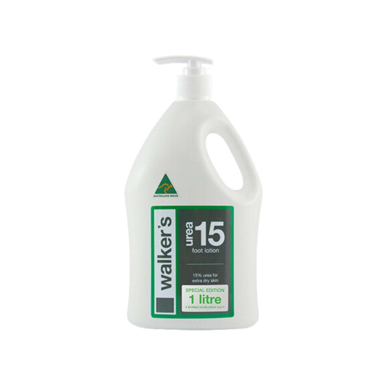 Walkers Urea 15 foot cream for dry feet and cracked heels