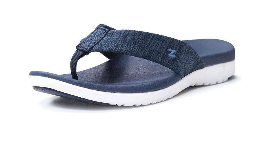 Zullaz Women's Orthotic Thong - Navy - Premium  from Footlogics - Just $49.95! Shop now at The Foot Care Shop